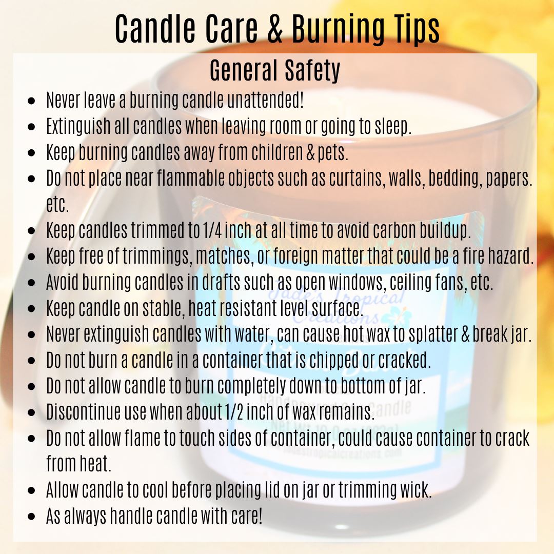 Fall Scented Candles Status Jar Candle Jade's Tropical Creations