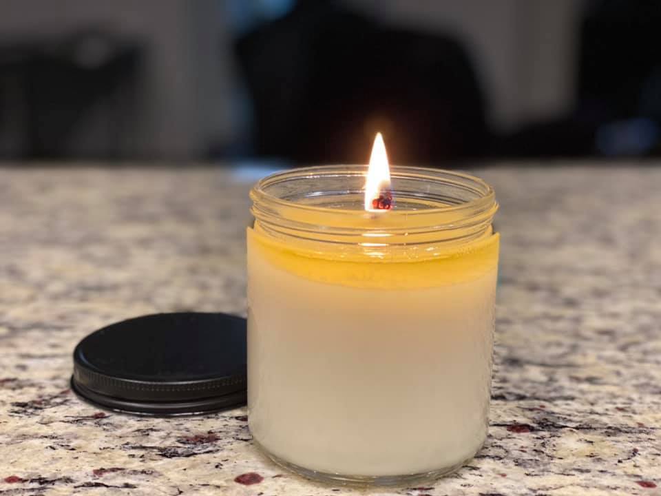 Fall Scented Candles Status Jar Candle Jade's Tropical Creations