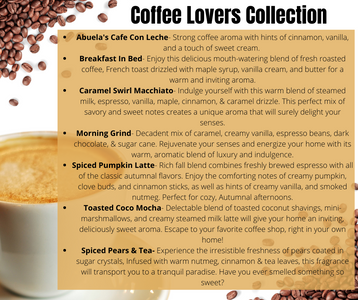 Coffee Lovers Edition Wax Melts