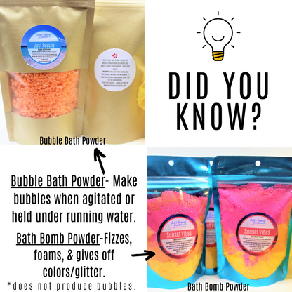 Bath Bomb Powder