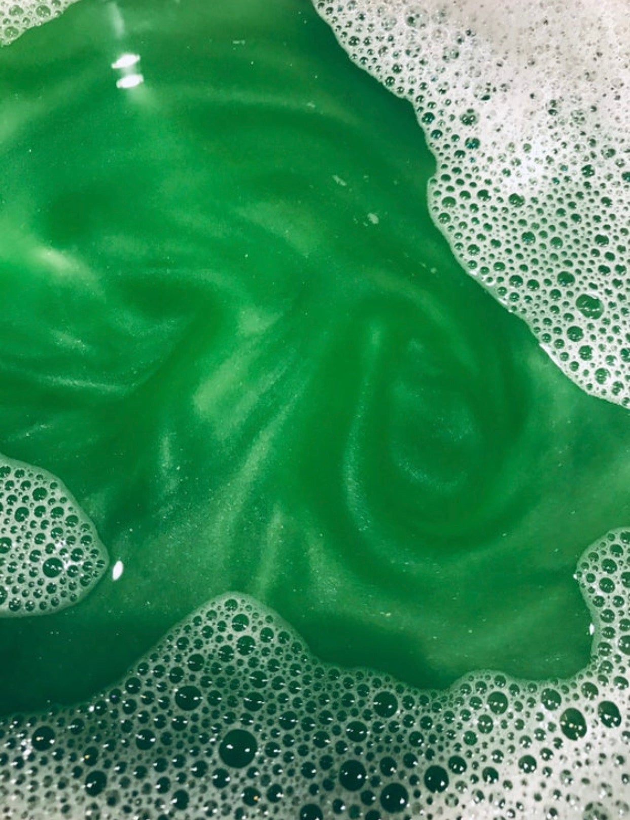 Grinch Dust Christmas Bath Bomb Powder