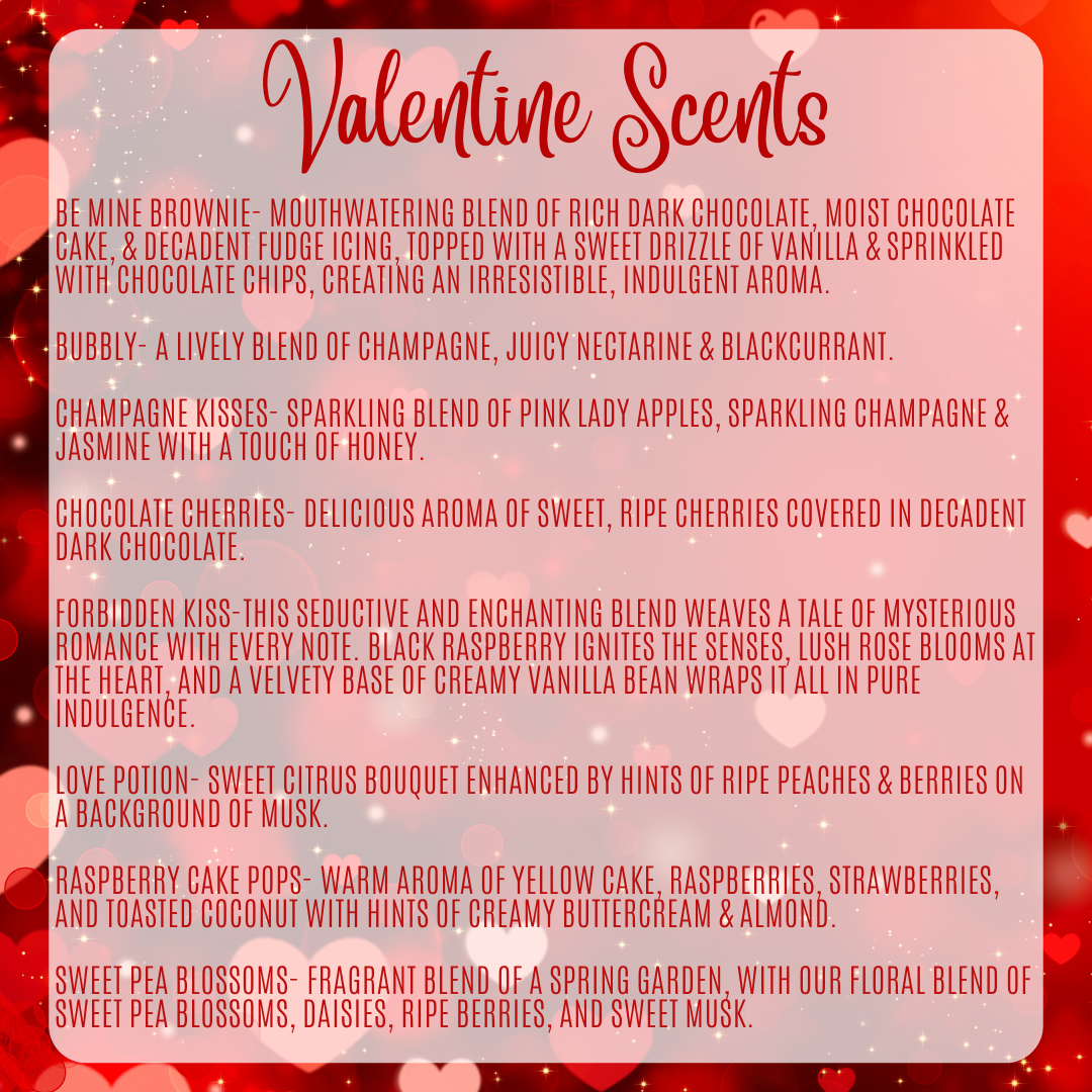 Valentine Wax Melts