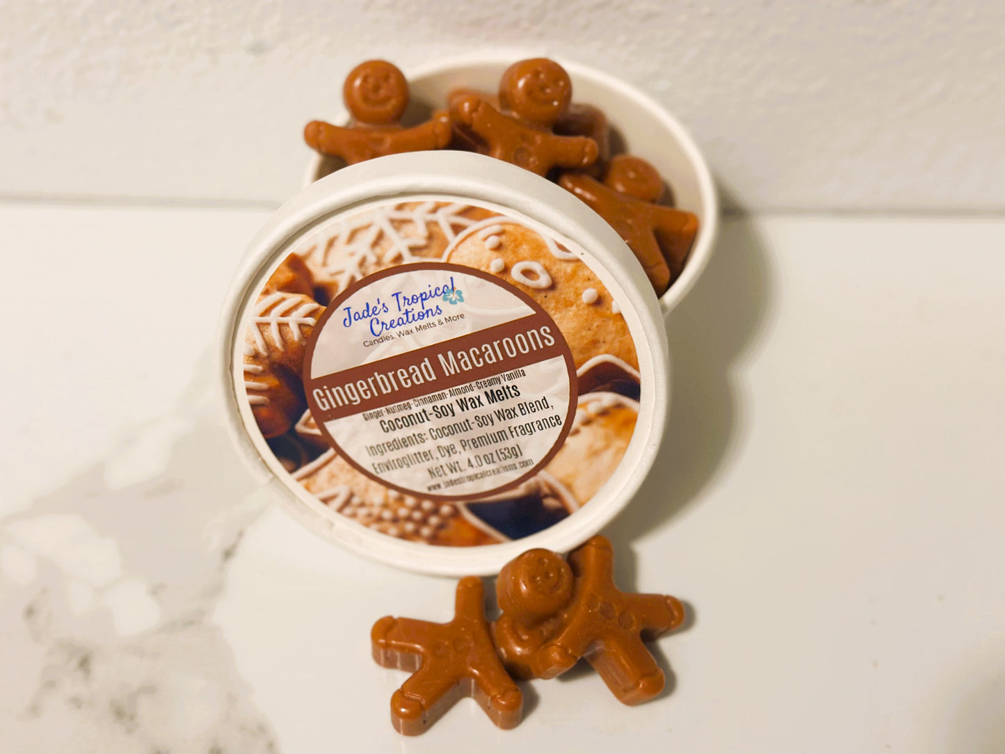 Gingerbread Man Wax Melts