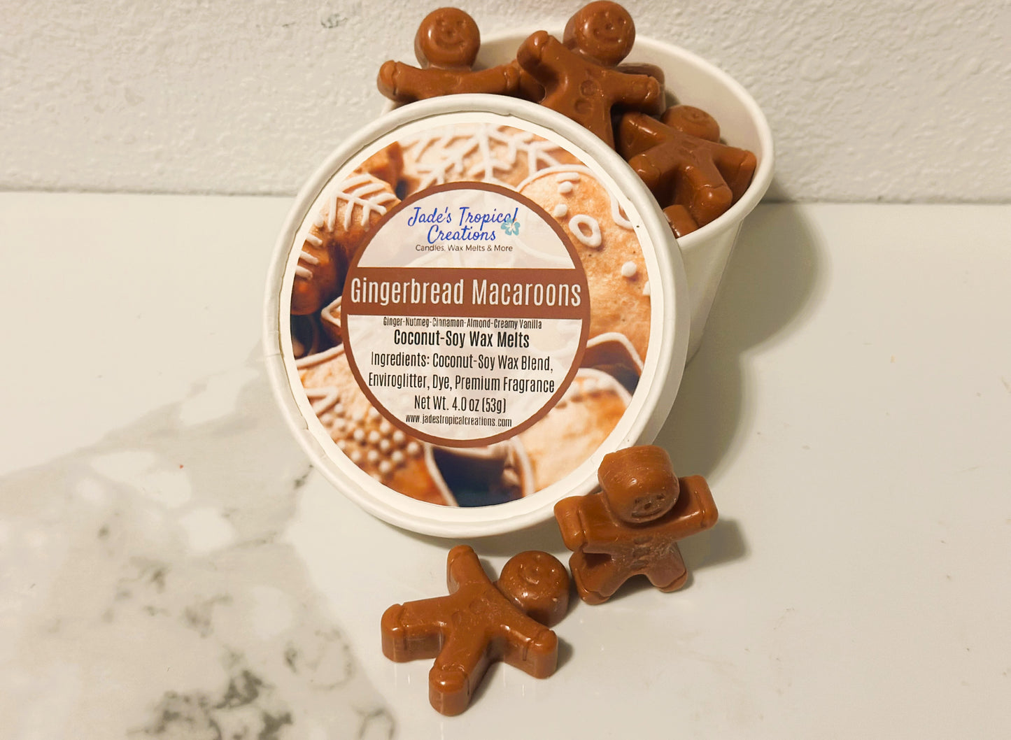 Gingerbread Man Wax Melts