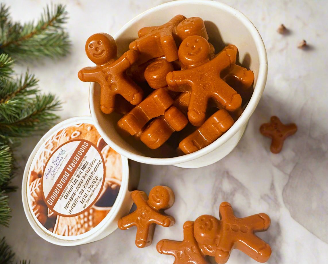 Gingerbread Man Wax Melts