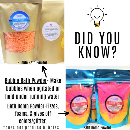 Men's Bath Bomb Powder