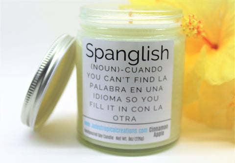 Image of Spanglish Spanish Scented Candle