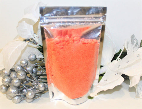 Image of Christmas Bath Bomb Powder Bath Dust Jade's Tropical Creations 