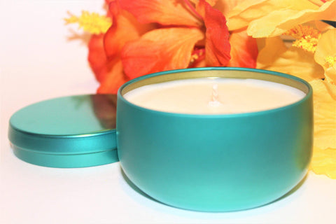 Image of Fresh Scented Tin Candle tin candle Jade's Tropical Creations 