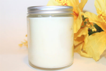 Growing Up Puerto Rican Scented Candle Status Jar Candle Jade's Tropical Creations 