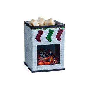 Holiday Fireplace Wax Warmer Candle & Oil Warmers JadesTropicalCreations 