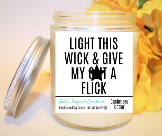 Light This Wick Candle, Dirty Candle, Gift For Her, Sexy Candle, Gift For Wife, Naughty Gift, Girlfriend Gift, Inappropriate Gift, Clit Gift i_did 