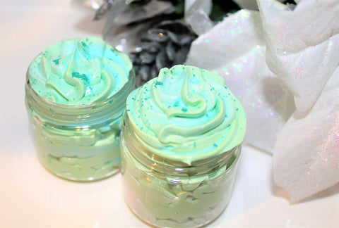 Image of Mermaid Whipped Sugar Scrub body scrub Jade's Tropical Creations 