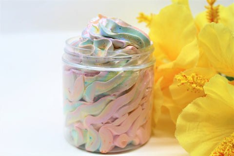 Image of Rainbow Whipped Sugar Scrub body scrub Jade's Tropical Creations 