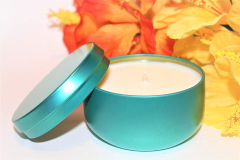 Image of Sweet Scented Tin Candle tin candle Jade's Tropical Creations 