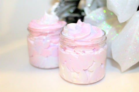 Image of Unicorn Whipped Sugar Scrub body scrub Jade's Tropical Creations 