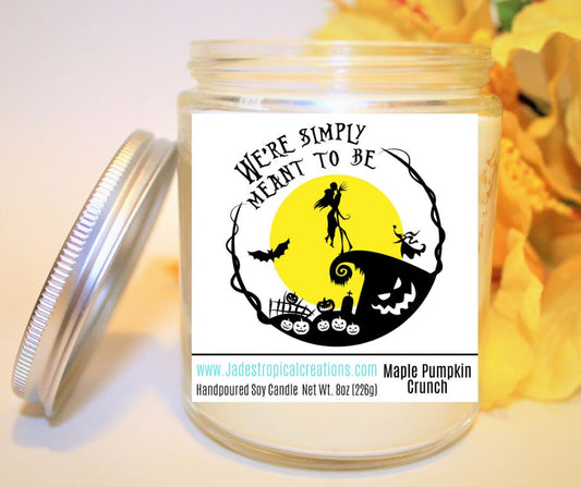 We're Simply Meant To Be Candle Status Jar Candle Jade's Tropical Creations 