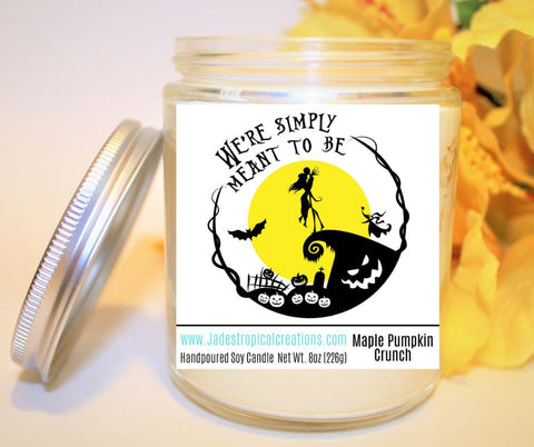 Image of We're Simply Meant To Be Candle Status Jar Candle Jade's Tropical Creations 